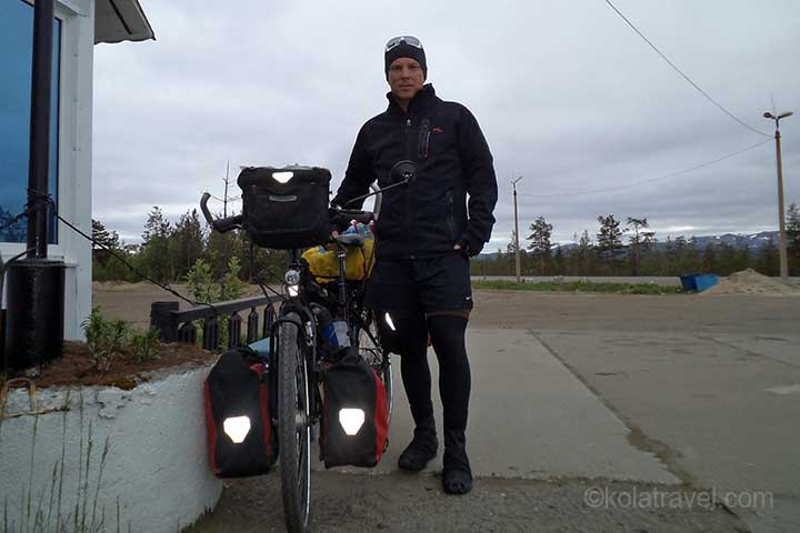 Leo Plank on his long distance cycle tour from Sankt Petersburg to Murmansk in Northwest Russia